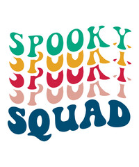 Halloween SVG Bundle, Retro Halloween Bundle,Spooky Season, Trick Or Treat Svg,Halloween svg,Spooky Vibes Svg,Funny Halloween svg,Svg Bundle