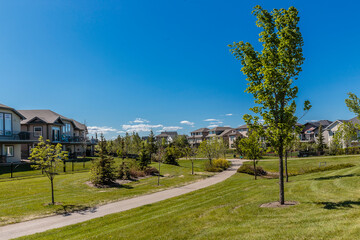 Obraz premium John Duerkop Park in the city of Saskatoon, Canada