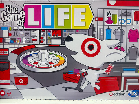 Game of life board game hasbro hi-res stock photography and images