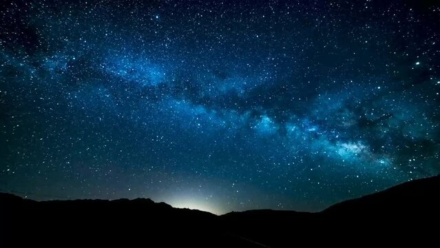 starry night sky