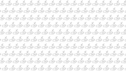 plant and garden icons and backgrounds