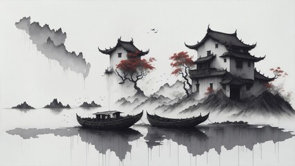 Traditional chinese style
 - obrazy, fototapety, plakaty