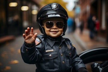 Little Police Officer: Toddler's Future Lawman Adventure