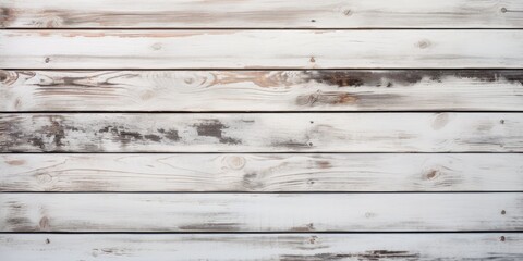 Obraz na płótnie Canvas white painted wooden background texture. AI-image.