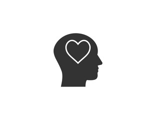 Empathy, care icon. Vector illustration.