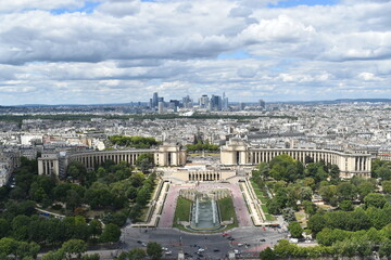 view from the eiffel tower