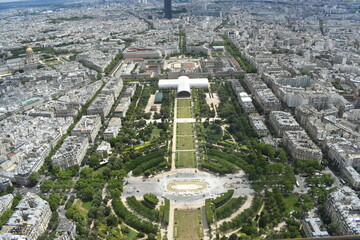 view from eiffel tower