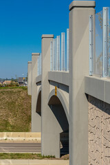 Obraz premium Lacoursiere Park in the city of Saskatoon, Canada