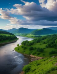 Fototapeta premium breathtaking landscape