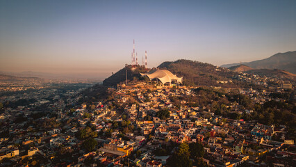 sunset in the mountains of Oaxaca