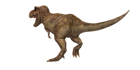 Tyrannosaurus isolated on a Transparent Background