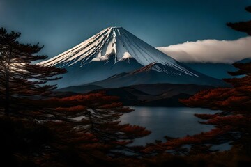 mountain in autumn