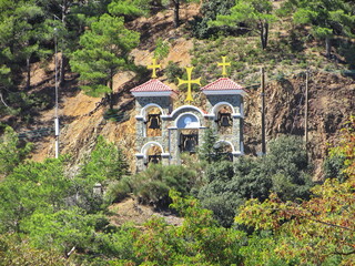 CYPRUS, KYKKOS MONASTERY, belfry