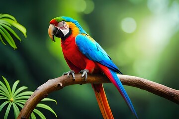 blue and yellow macaw