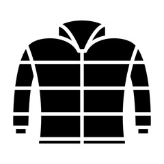   Puffer coat Icon Style