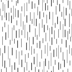 Vertical chaotic lines. Abstract geometric seamless pattern.