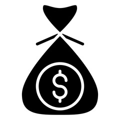 Money bag Icon style