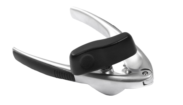 New can opener isolated on white, clipping path