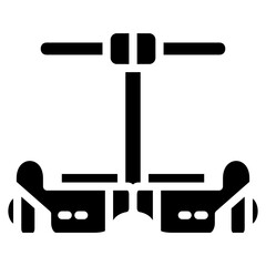 Segway vector icon style