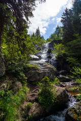 Fototapeta na wymiar Poms Wasserfall im Lavanttal