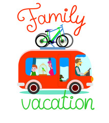 Family vacation by bus