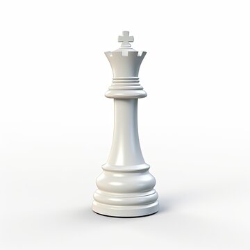 white chess monarch