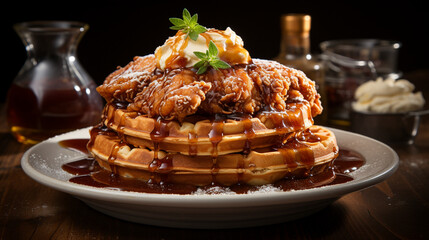 Savory Delights: Chicken and Waffles to Satisfy Your Cravings