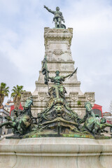 Obraz premium Prince Henry the Navigator Monument (1884) by Tomas Costa in Porto, Portugal