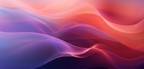 Fototapeta premium abstract background with waves, Generative AI