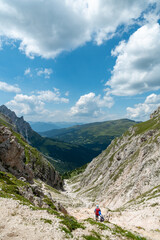 Fototapeta na wymiar dolomiti, Val Badia e Val Pusteria