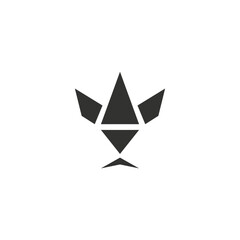 Lion logo simple and elegant