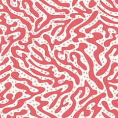 Seamless  pattern with exotic animal skin - hand drawn vector illustration.