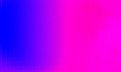 Blue, pink mixed gradient background.  Plain ackdrop with copy space. Usable for social media, story, poster, banner,  ppt, ad and various design works