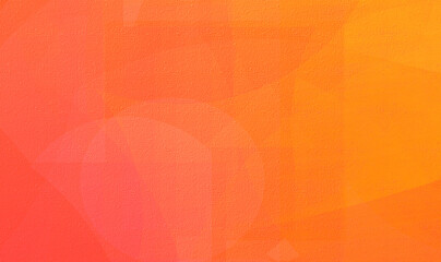 Colorful background. Empty orange backdrop with space for text. Usable for social media, story, poster, banner,  ppt, ad and various design works