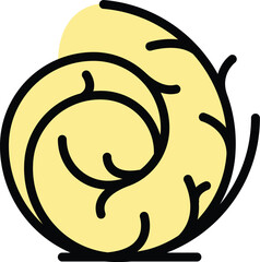 Tumbleweed ball icon outline vector. Tumble weed. Western desert color flat