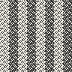 Monochrome Irregular Knit Textured Chevron and Stripes Pattern