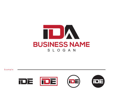 Premium Vector IDA id Business Letter Logo Icon Design For You