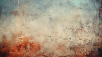 abstract vintage background with rust spots. Generative Ai. 