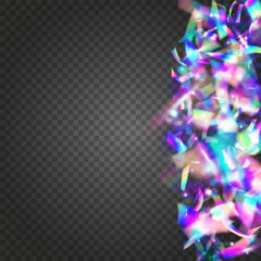 Kaleidoscope Sparkles. Bright Art. Pink Laser Effect. Disco Flare. Glitter Foil. Bokeh Background. Transparent Glare. Metal Vaporwave Wallpaper. Blue Kaleidoscope Sparkles