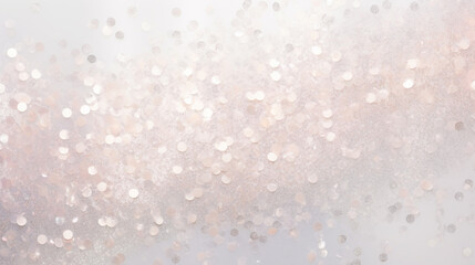 winter christmas background with sparkles. Generative Ai. 