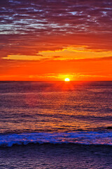 Obraz premium Sea Nobbys sun vert 105mm