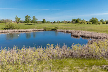 Lakewood Park in the city of Saskatoon, Canada
