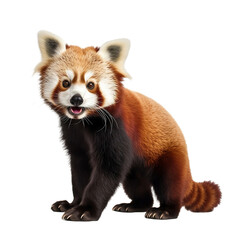 Fototapety  red panda isolated on transparent background