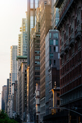 Fototapeta na wymiar Urban Elegance: Captivating the Cityscape with Upscale Skyscrapers