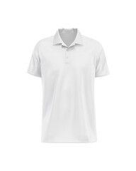 Blank Polo T-Shirt Front View Mockup natural shape on invisible mannequin, for your design mockup...