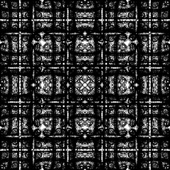 Thick gloomy and dark art with symmetry