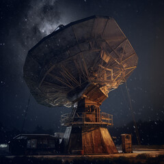 communications satellite ground station