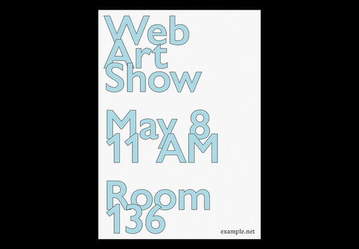Event Poster Layout