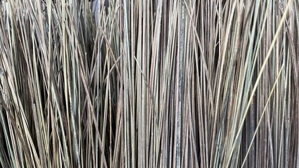 Bamboo texture background, abstract bamboo stick pattern. The segments of the sticks become a...