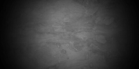 Dark Black background texture, old vintage charcoal black backdrop paper with watercolor. Abstract background with black wall surface, black stucco texture. Black gray satin dark texture luxurious.